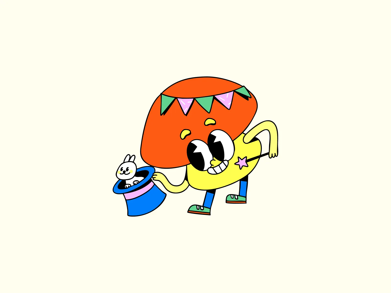 Vegetable Character Design